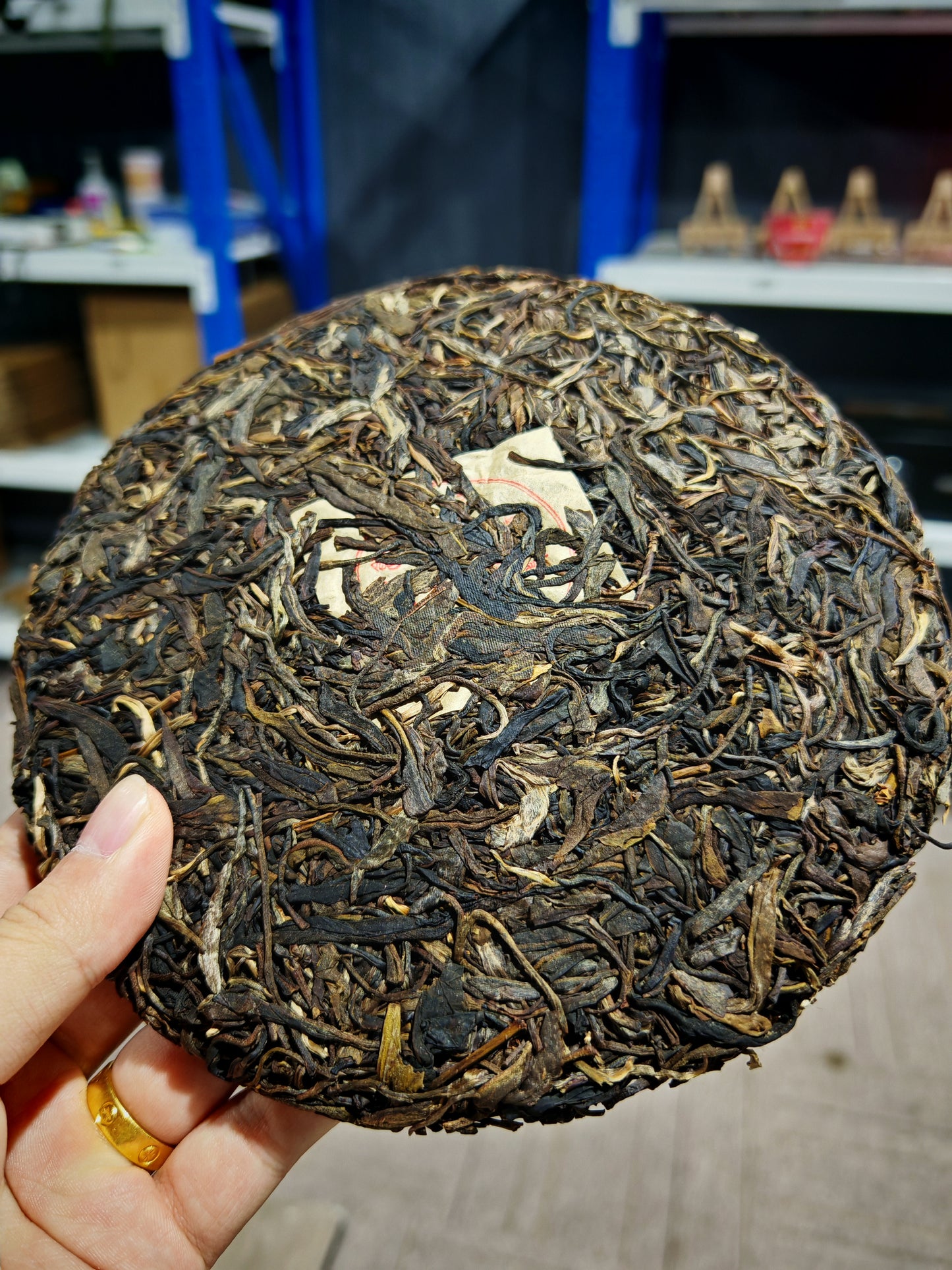 【班章】2015年 老班章紫芽 生茶 357g